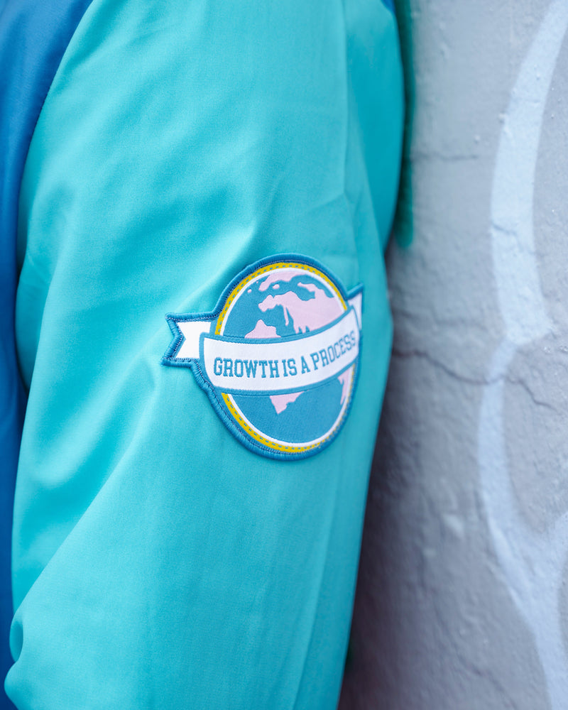 Progress Nylon Full Zip Windbreaker Hoodie
