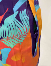 Purple Lava Nylon Shorts