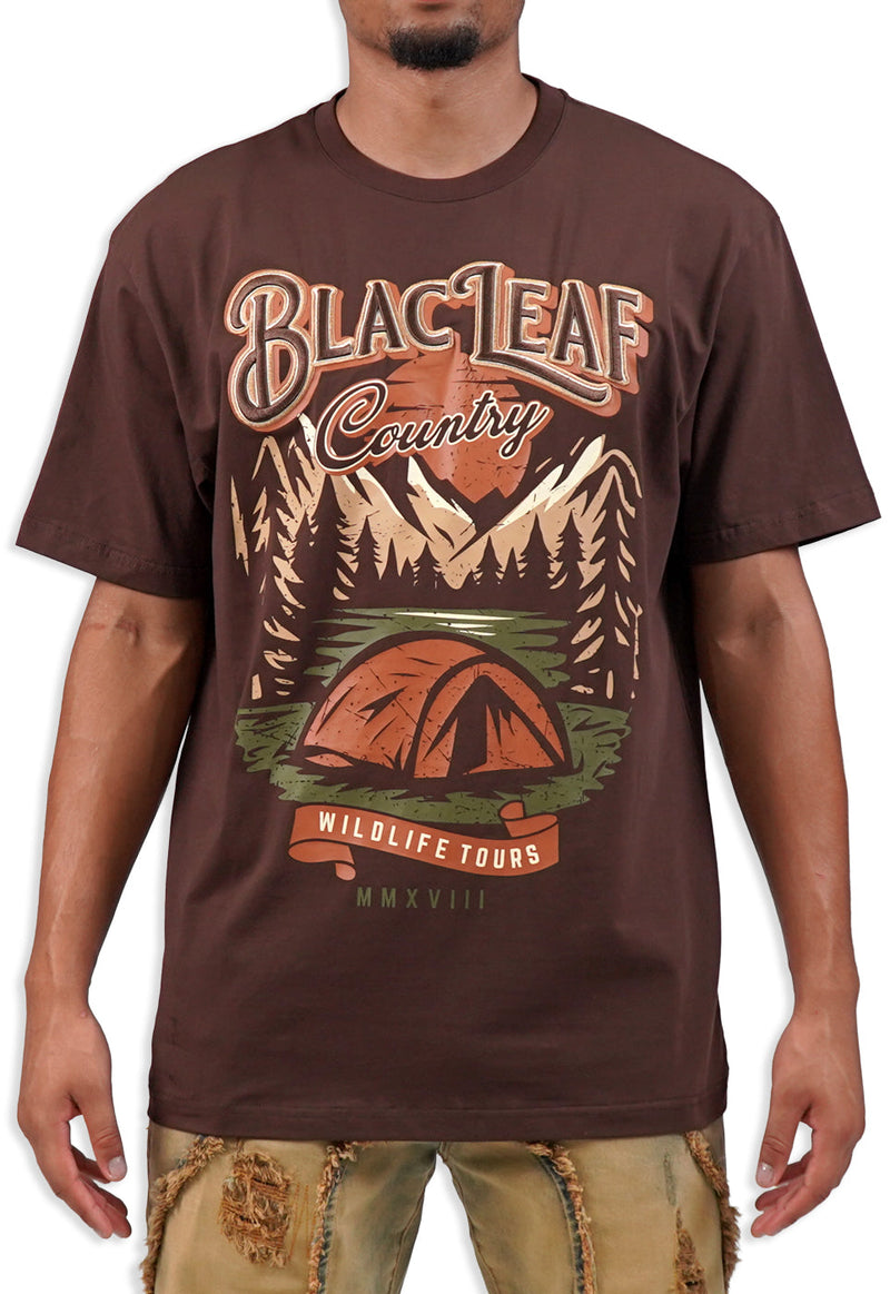 ROAM FREE T-SHIRT BROWN