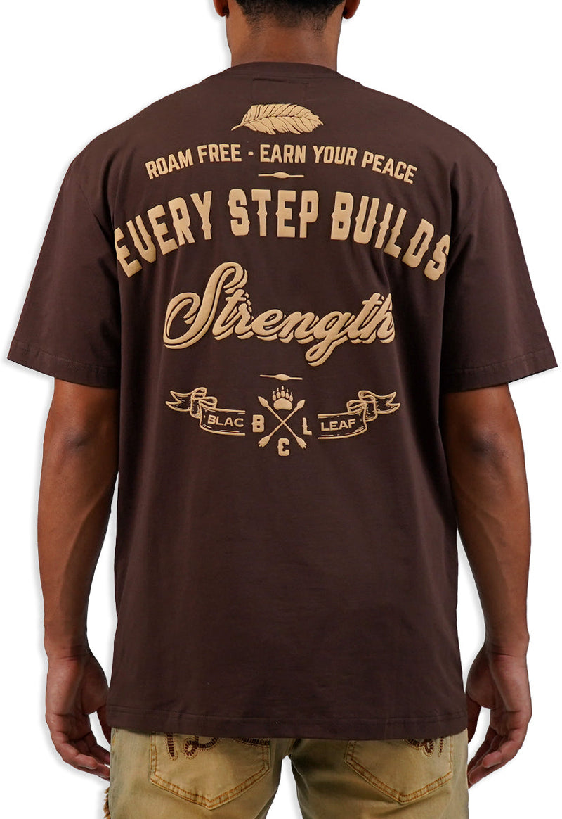 ROAM FREE T-SHIRT BROWN