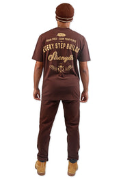 ROAM FREE T-SHIRT BROWN