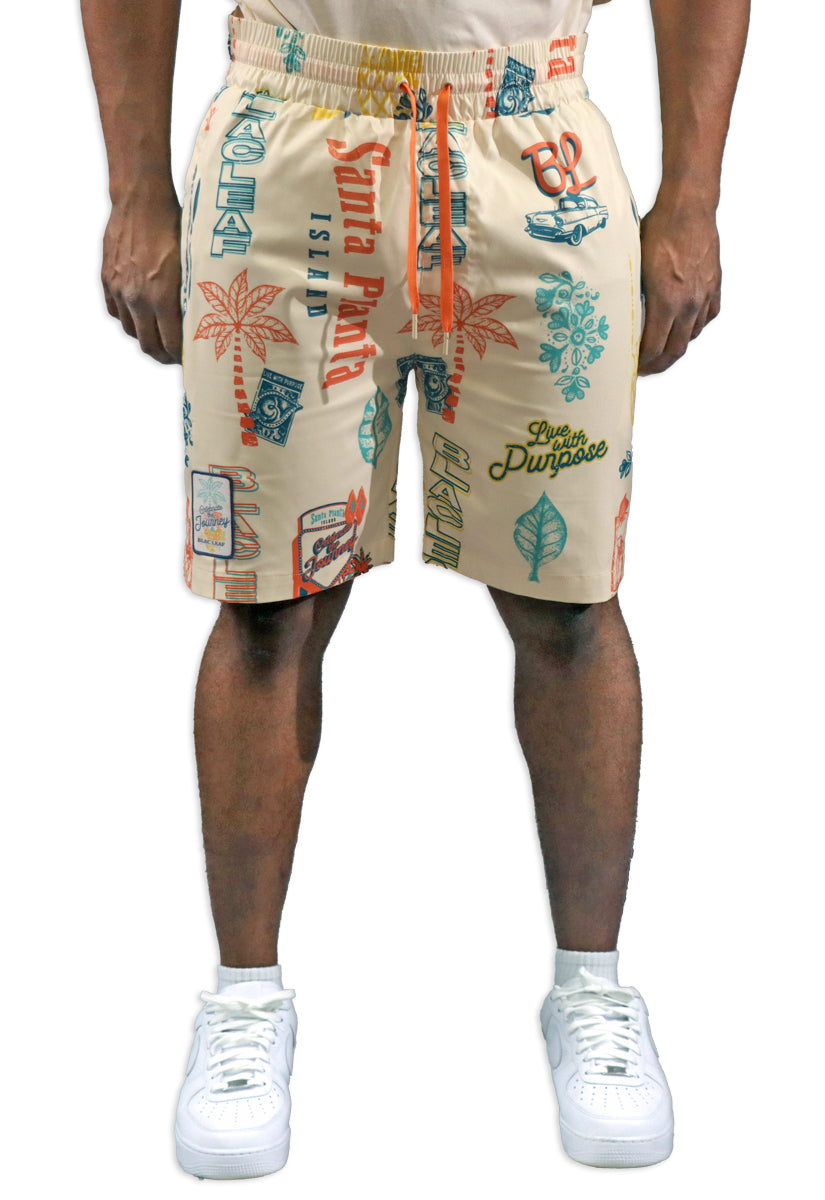 Santa Planta AOP Shorts