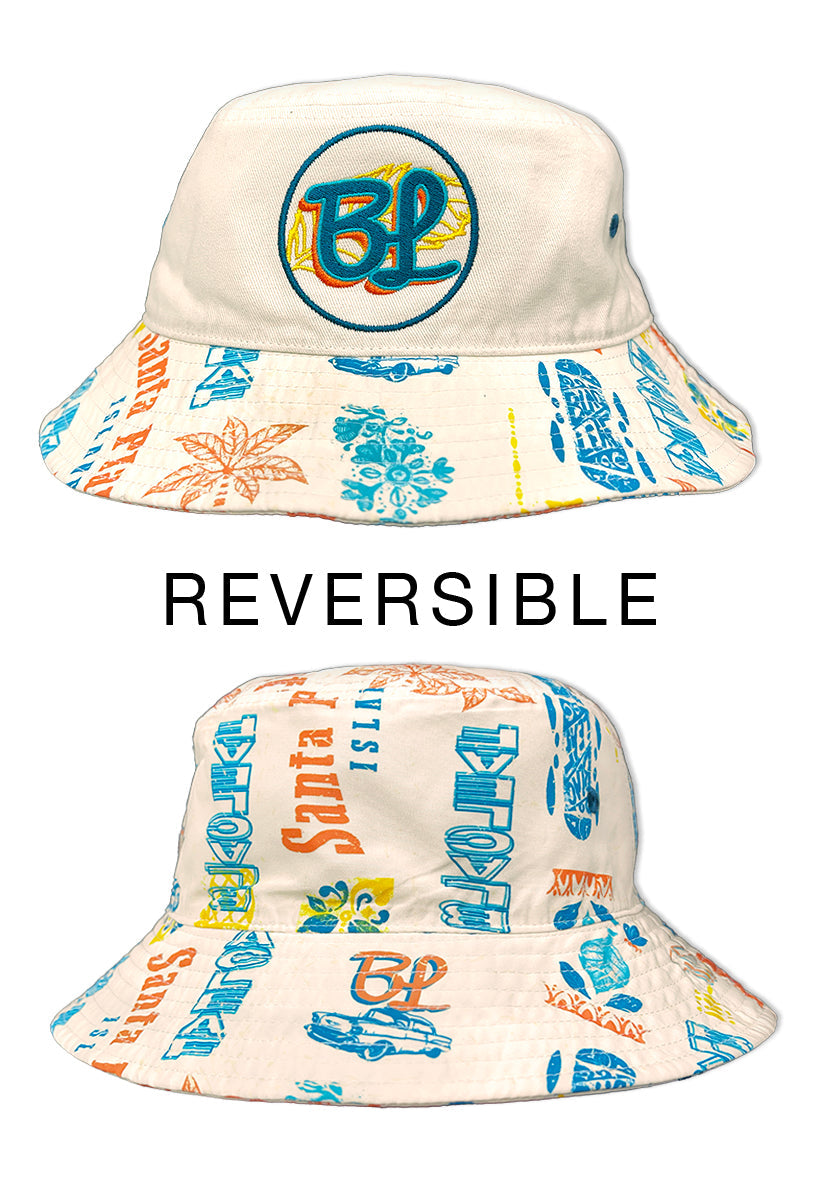 Santa Plata Reversible Bucket Hat