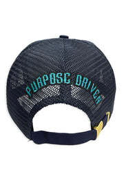 Signature Leaf Plaid Trucker Hat