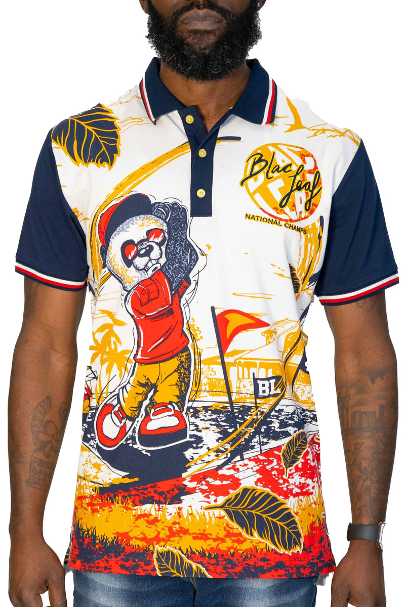 Smitty Wood Polo Shirt (Small & Large)