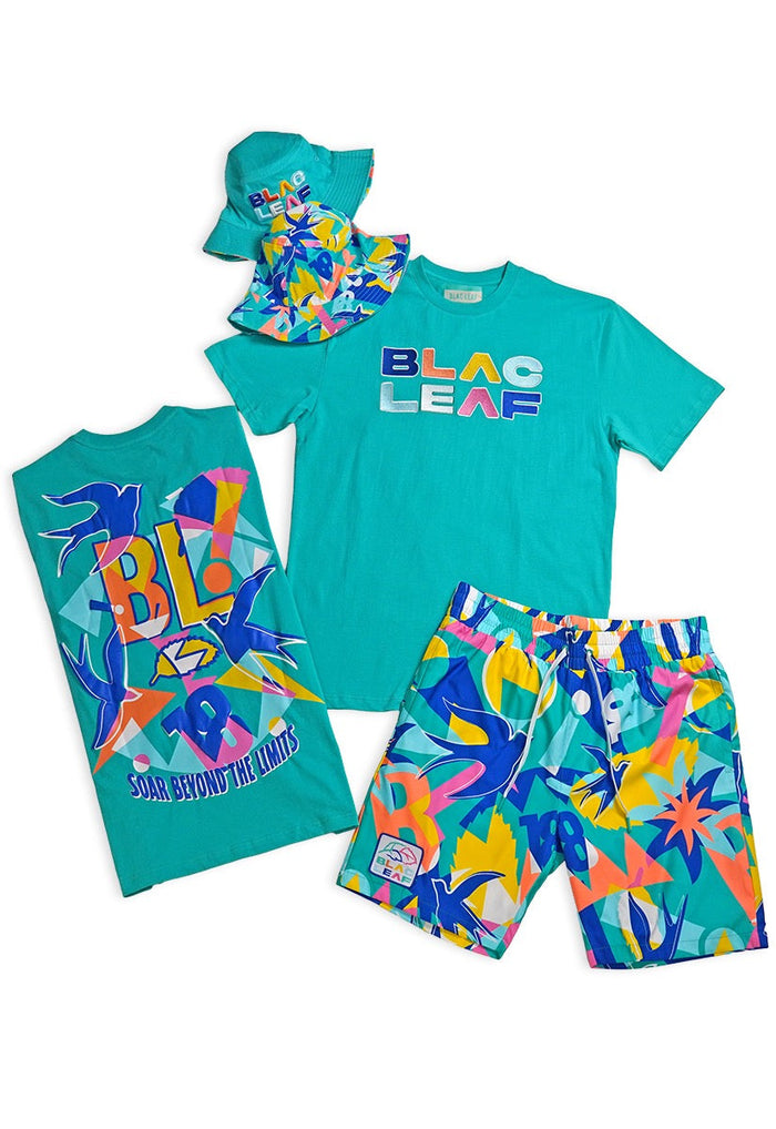 Soar Beyond Limits T-Shirt, AOP Shorts and Bucket Hat Bundle