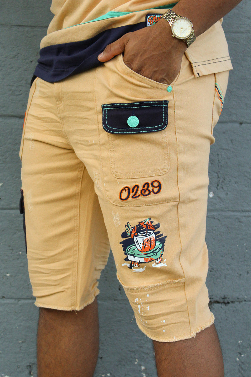 Vibes Of Paradise Cargo Short