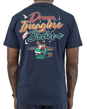 Vibes Of Paradise Navy Shirt