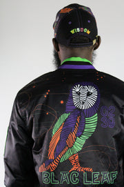 Wisdom And Legacy Satin Embroidered Jacket