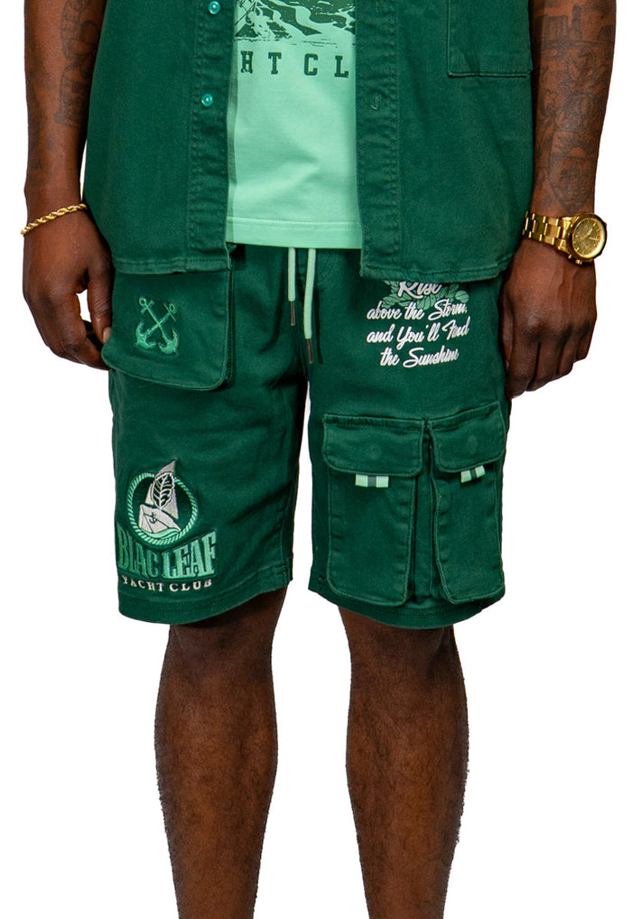 Yacht Club Twill Utility Shorts