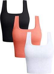 Solid Color Sexy Sports Fitness Yoga Tank Top GOFY YM23037