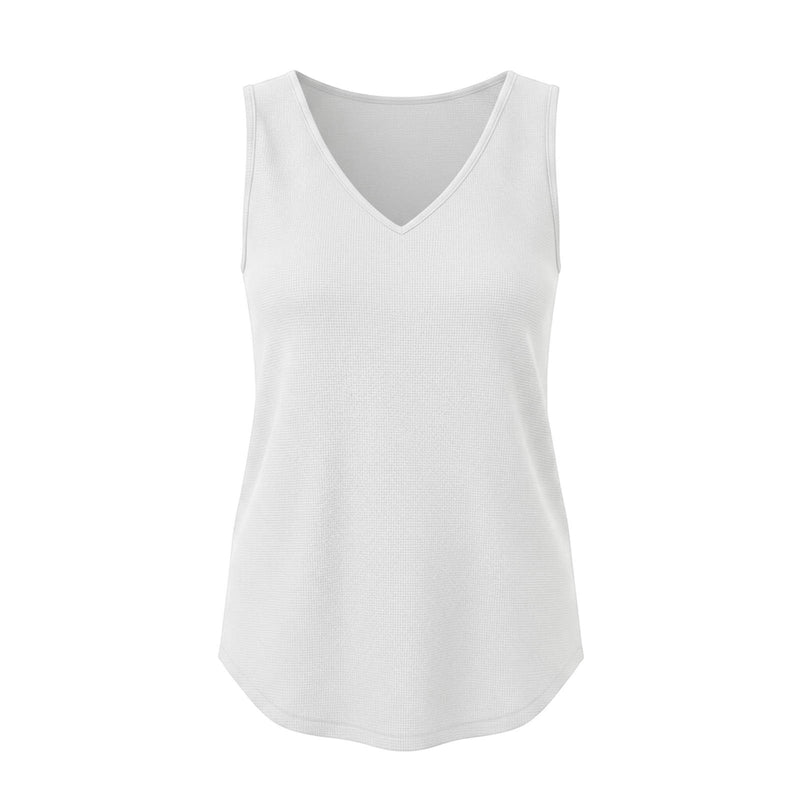 V Neck Knits Sleeveless Tank Top GYZY 9033