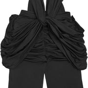 Backless Solid Color Jumpsuit BY 7722