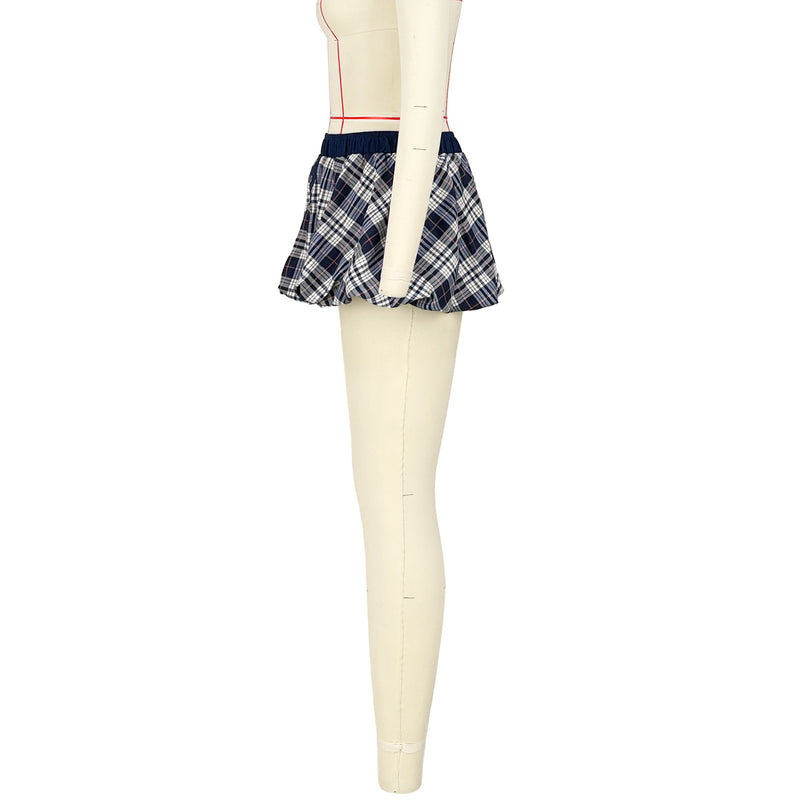 Plaid Print Bottomed Pod Culottes ASL 6769