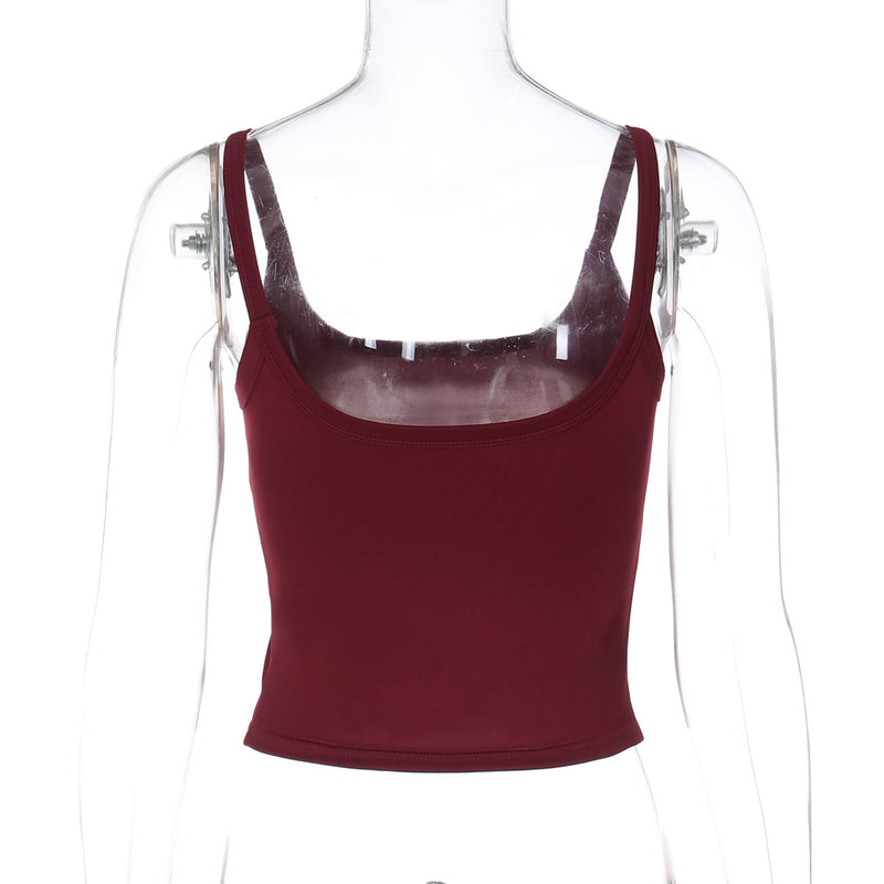 Solid Color Sport Tank Tops LJSF T5B20971X