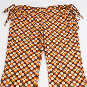 Floral Print Lace Up Pants GPKJ MR50203