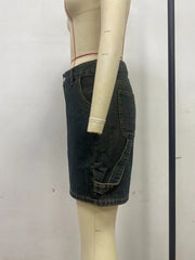 Casual Loose Denim Shorts GYAN 8946