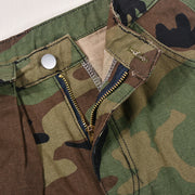 Camouflage Print Washed Mini Skirt GNZD 9236DD