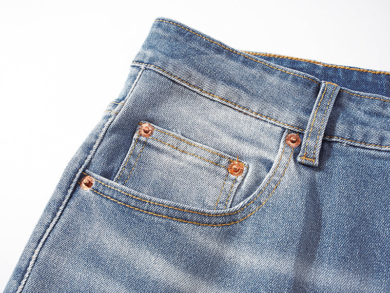 Brand purple jean woman 8