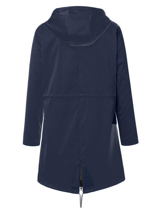 Plus Size Zipper Hooded Mountaineering Jacket GOFY NCFY 16