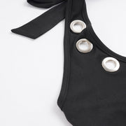 Halterneck Backless Fifth Jumpsuit GPKJ MR49625