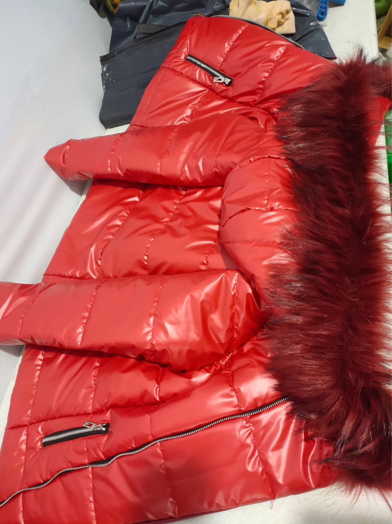 Plus Size Short Down Coat HHMY X6303