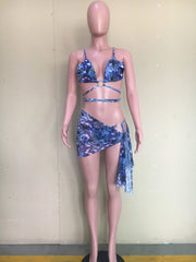 Sexy Print Bikinis Three Piece Set ORY 5184 1