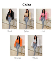 Sexy Faux Fur Short Coat ZSD 0651