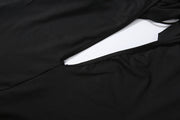 Deep V Neck Tight Solid Color Jumpsuit XEF K25Q88360