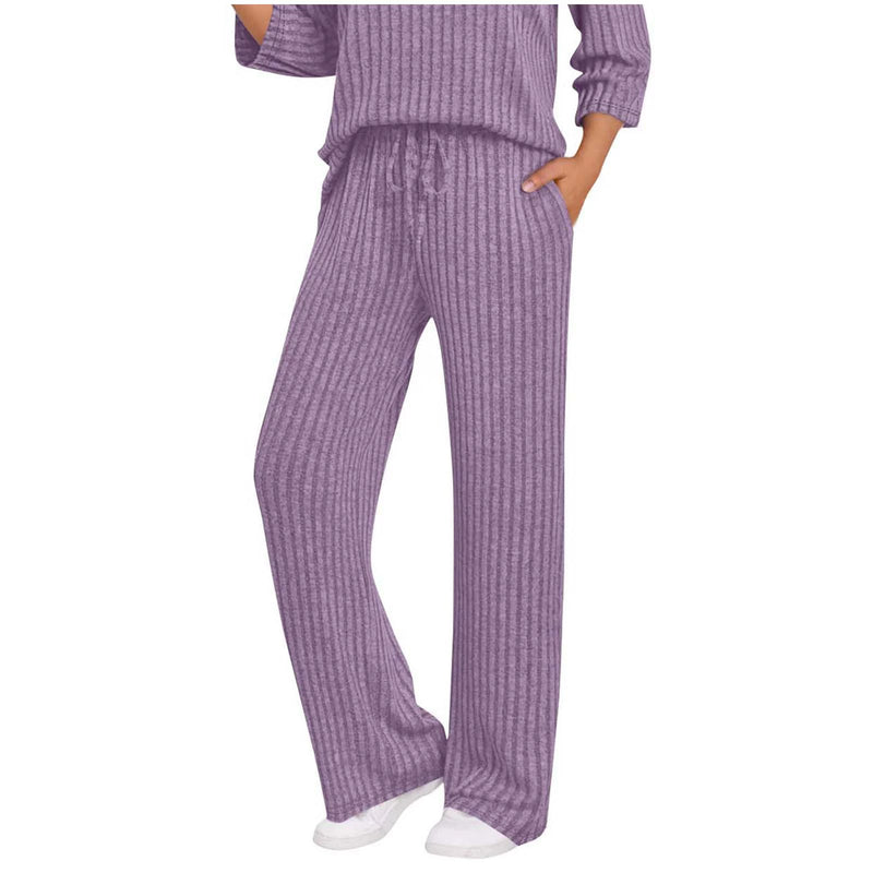 Solid Color Loose Casual Pants GYZY 6682