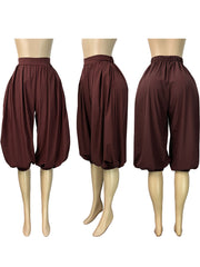 Solid Color Loose Lantern Pant CH 26038