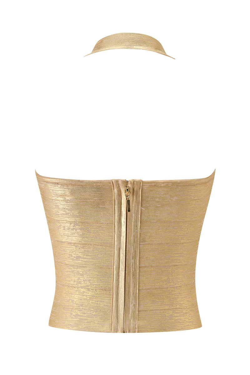 Solid Color Halterneck Tank Tops GKYS 2627 033
