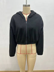 Fashion Long Sleeve Hooded Sweatshirt YMZY 61010
