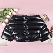 One Shoulder Warm Short Cotton Jacket GNZD 9655TD