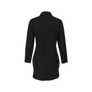 Long Sleeve Lapel Split Solid Shirt AIL 282