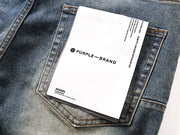Brand purple jean woman 46