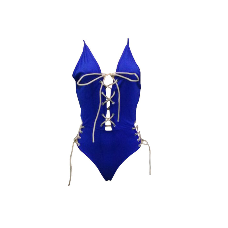Sexy Lace Up Hollow Out One Piece Swimsuits BN 9079