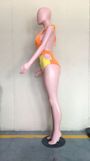 Sexy Backless Halter One Pieces Swimsuits ORY 5128