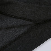 Knit Crew Neck Printed Long Sleeve Sweatshirt FL 21060