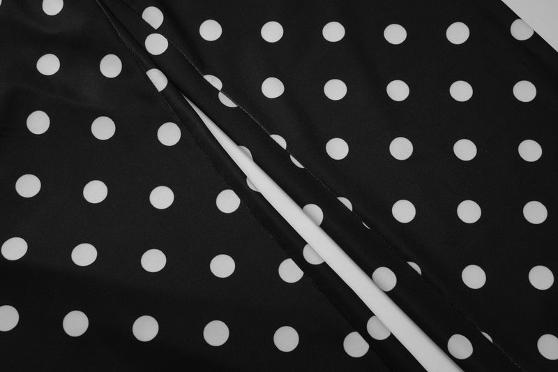 Polka Dot Print Seventh Pants LJSF P6421566X