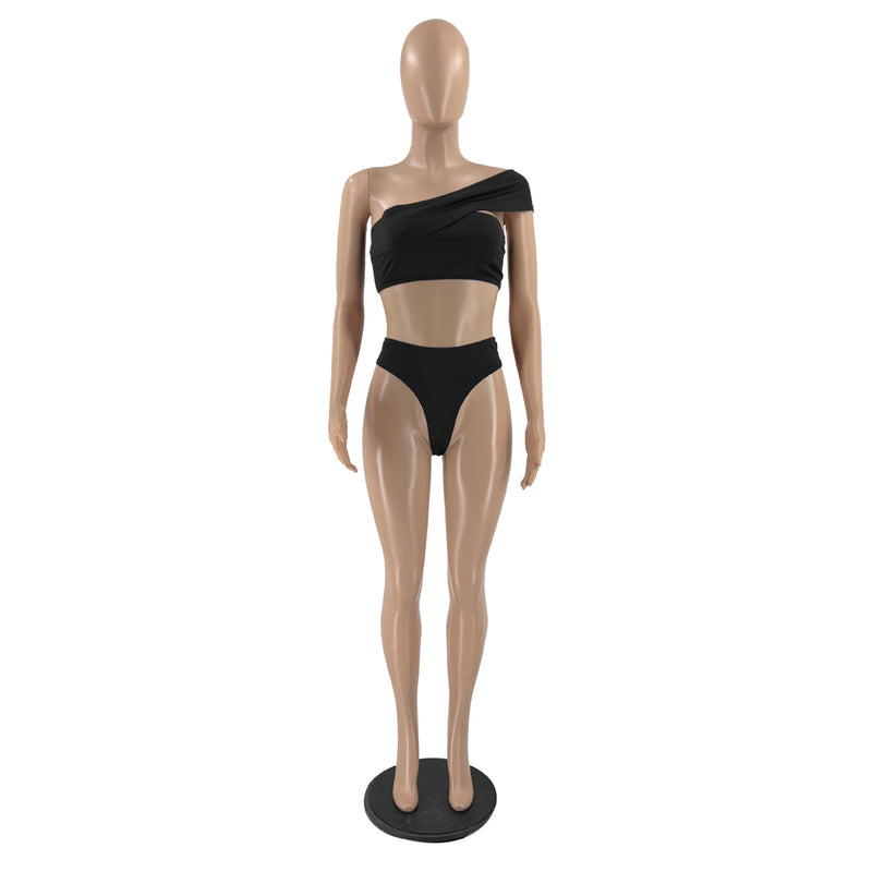 Sexy Solid Bikinis Two Piece Sets IV 8288