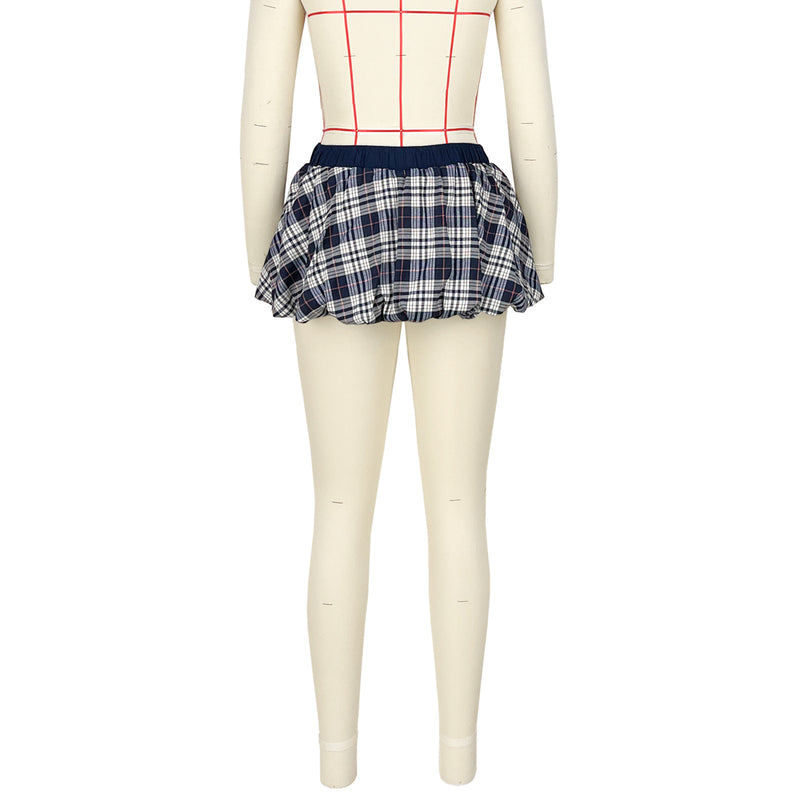 Plaid Print Bottomed Pod Culottes ASL 6769