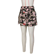 Camouflage Print Slit Short Skirts ZSD 0579 1