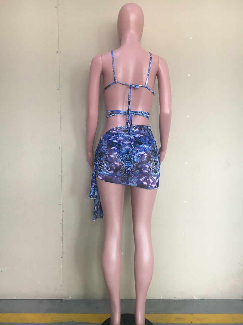 Sexy Print Bikinis Three Piece Set ORY 5184 1