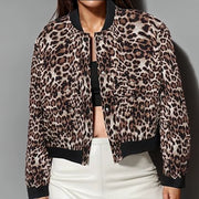 Plus Size Single Breasted Solid Color Long Sleeve Jacket GHHE 24594
