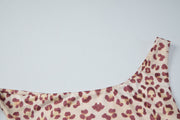 Single Shoulder Print Seventh Jumpsuit LJSF P6121156X
