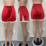 Casual Patcwork Split Sport Shorts BN 9423