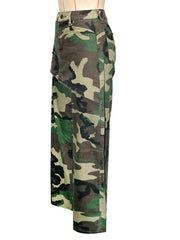 Fashion Camouflage Print Loose Jeans SH 391558