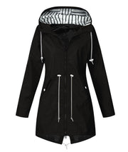 Plus Size Zipper Hooded Mountaineering Jacket GOFY NCFY 16