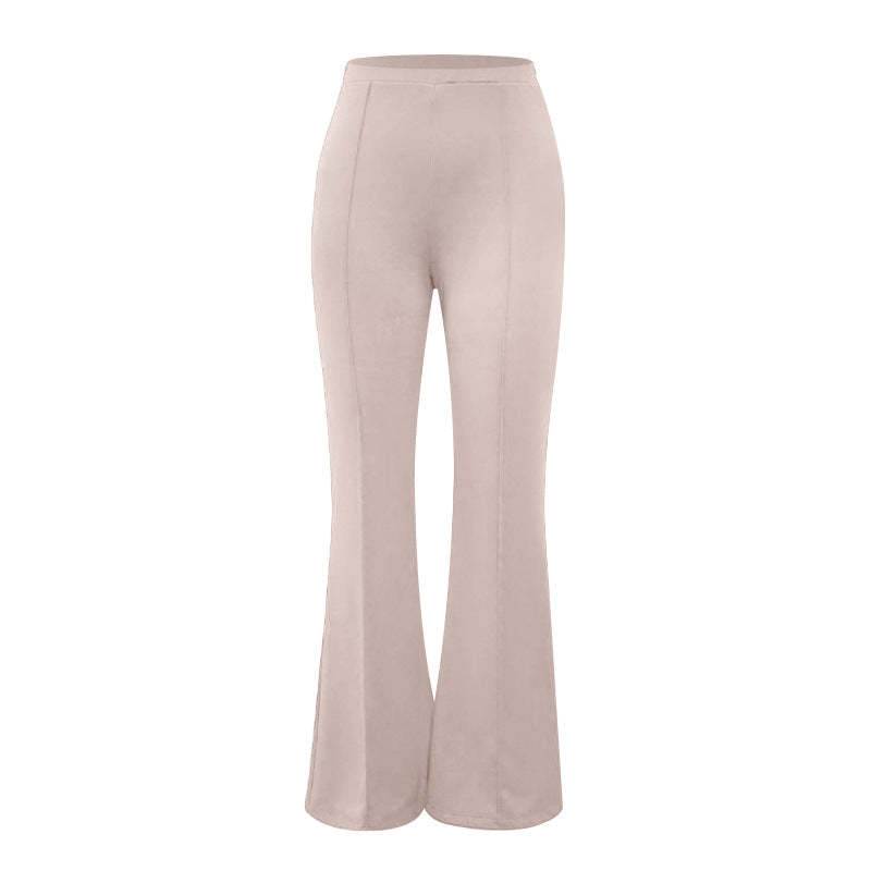 Casual Loose Solid Wide Leg Pants GHYX 027
